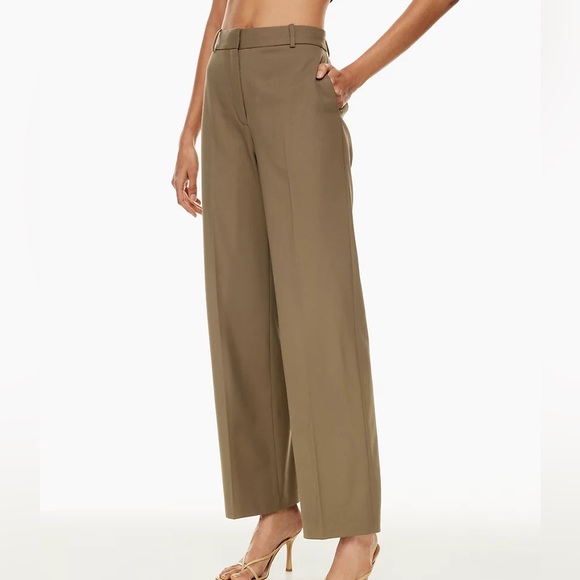 Aritzia Babaton Agency Pant in Shitake - Picture 1 of 4